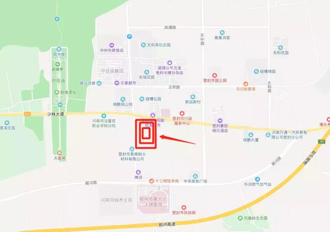 登封東區(qū)最新規(guī)劃圖，描繪未來城市發(fā)展的藍圖
