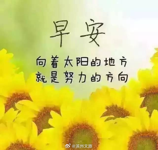 說說早安，迎接全新的一天，擁抱美好的人生